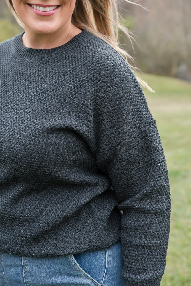 Long Weekend Sweater in Charcoal
