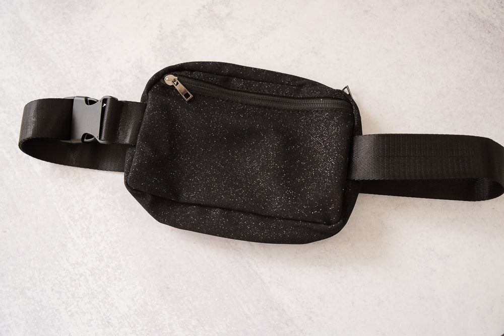 Made To Be Fanny Crossbody in Black