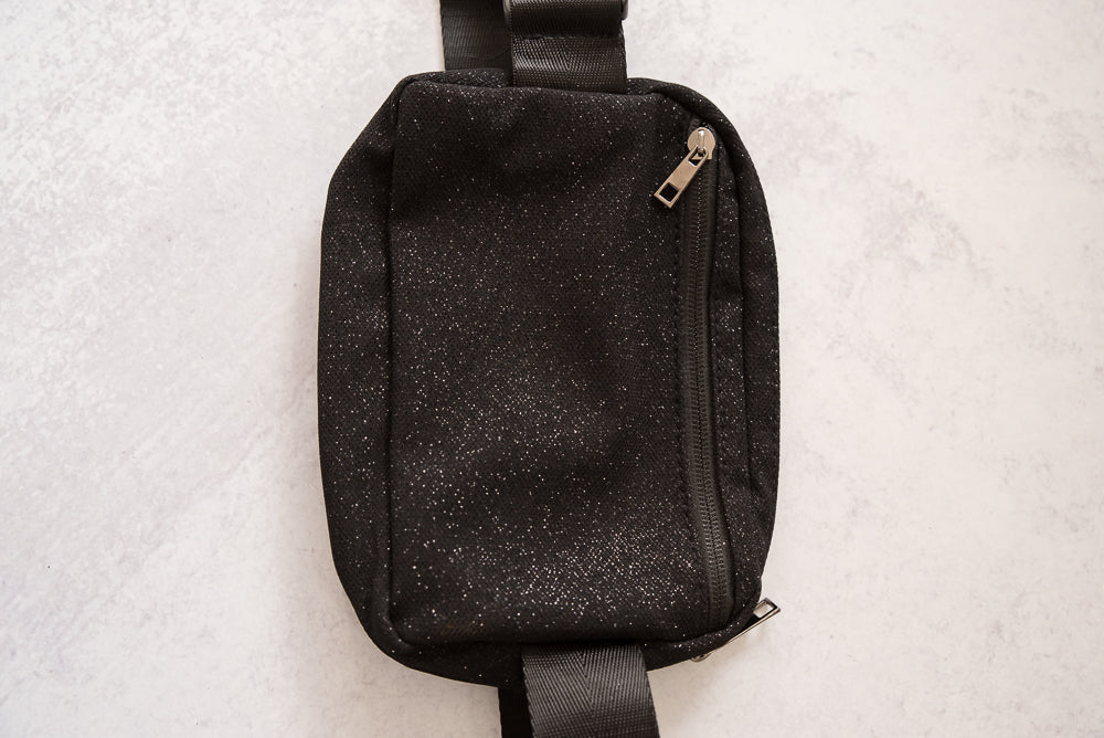 Made To Be Fanny Crossbody in Black