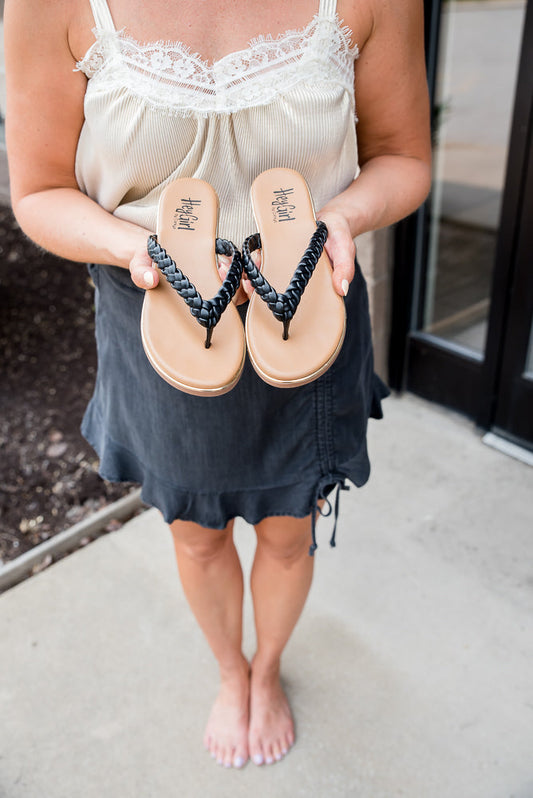 Corkys Pigtail Sandals in 2 colors