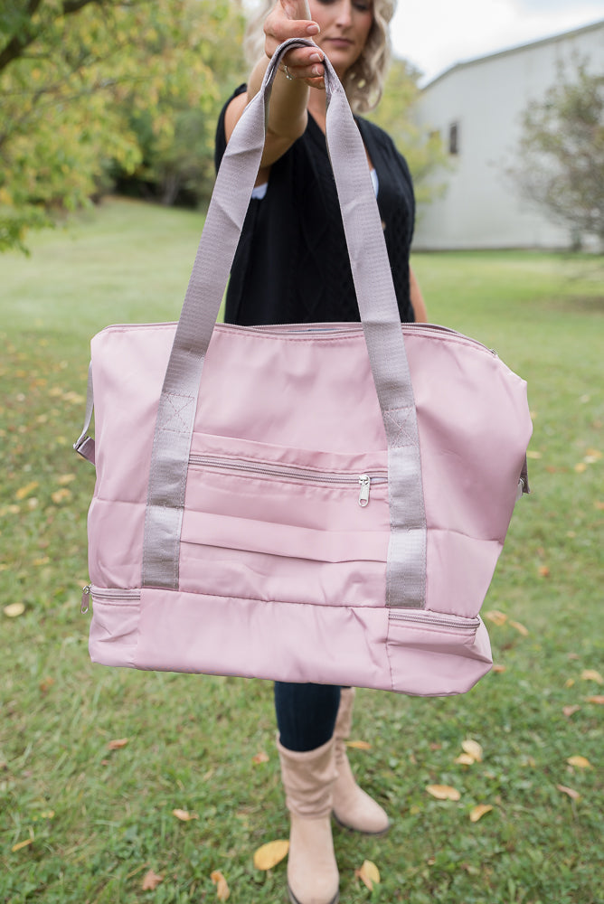 Ready for More Bag in Grey or Pink